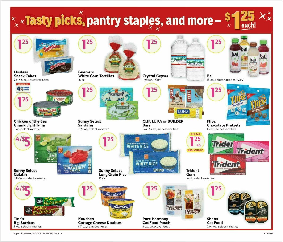 Save Mart Weekly Ad from July 15