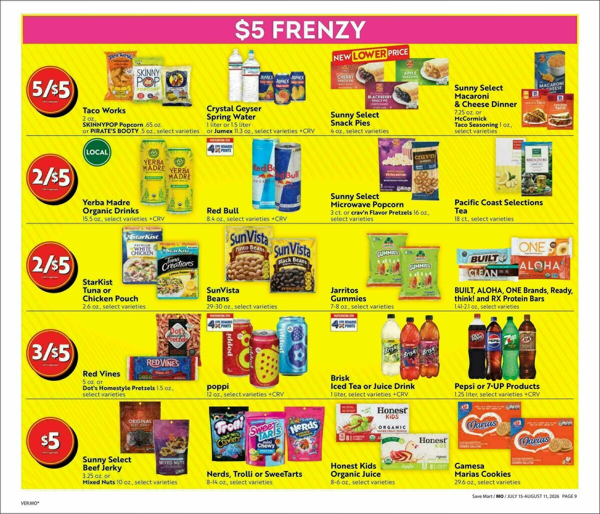 Save Mart Weekly Ad from July 15