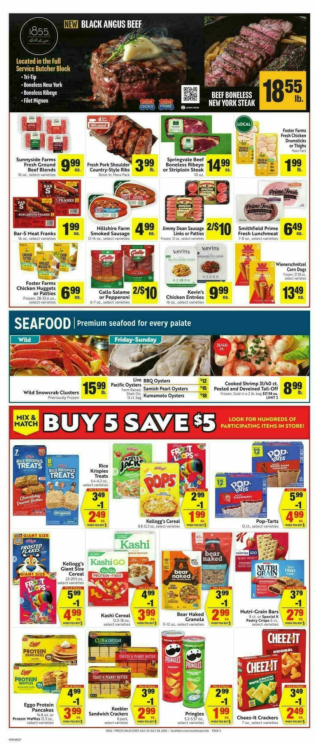 Save Mart Weekly Ad from July 22