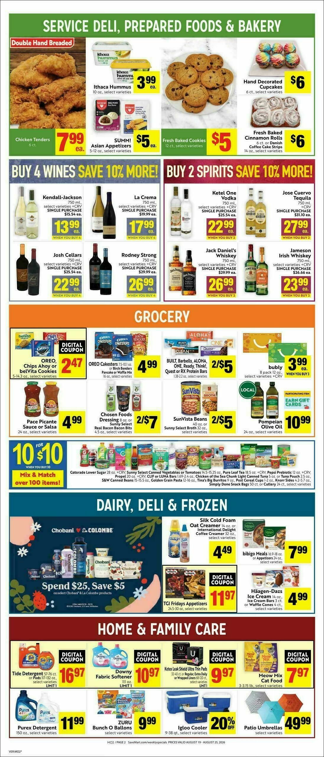 Save Mart Weekly Ad from August 19