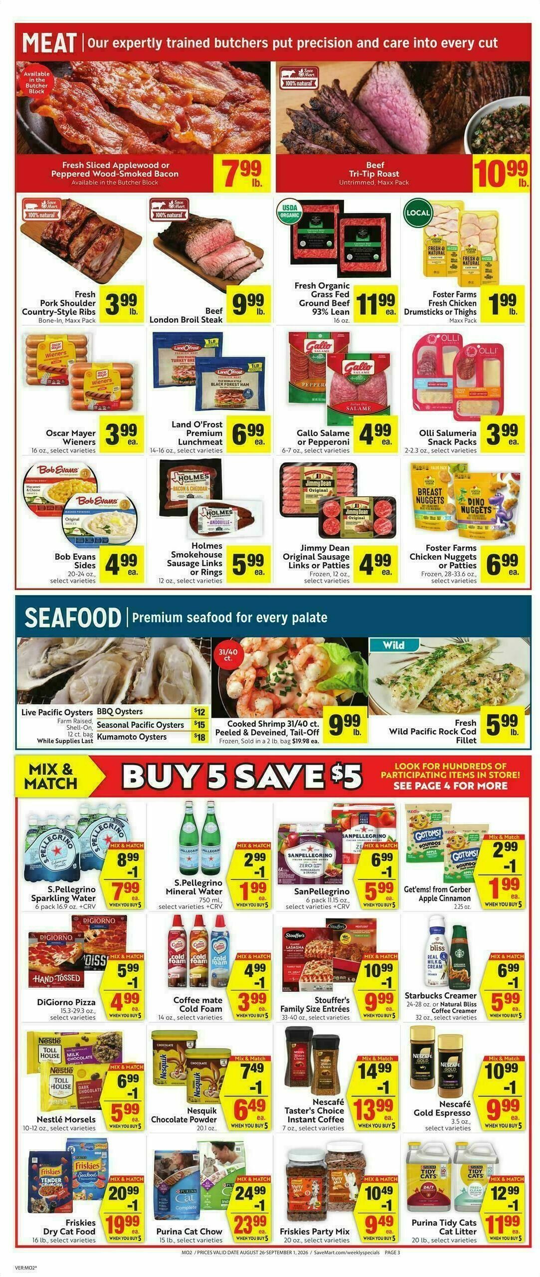 Save Mart Weekly Ad from August 26