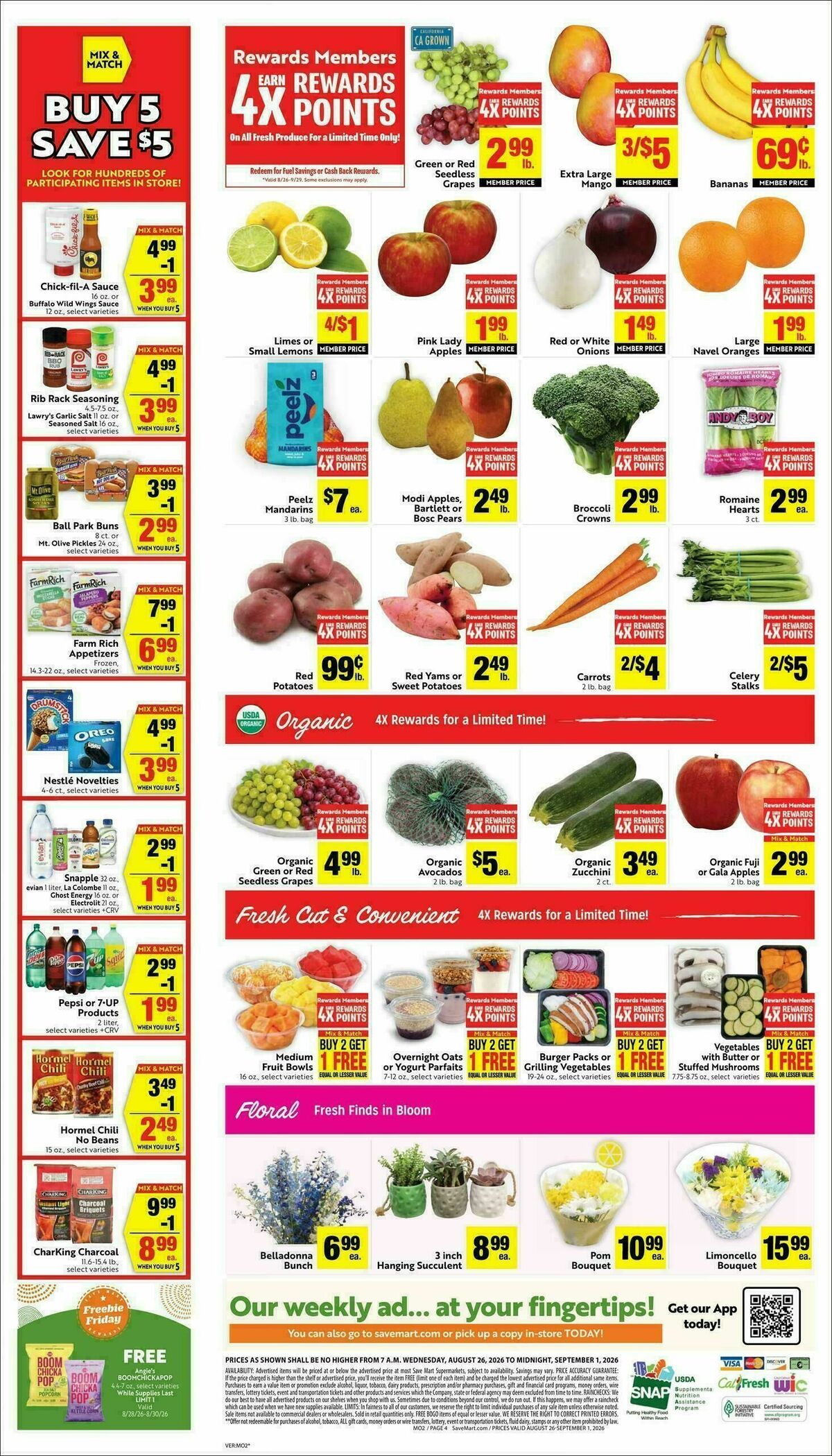 Save Mart Weekly Ad from August 26