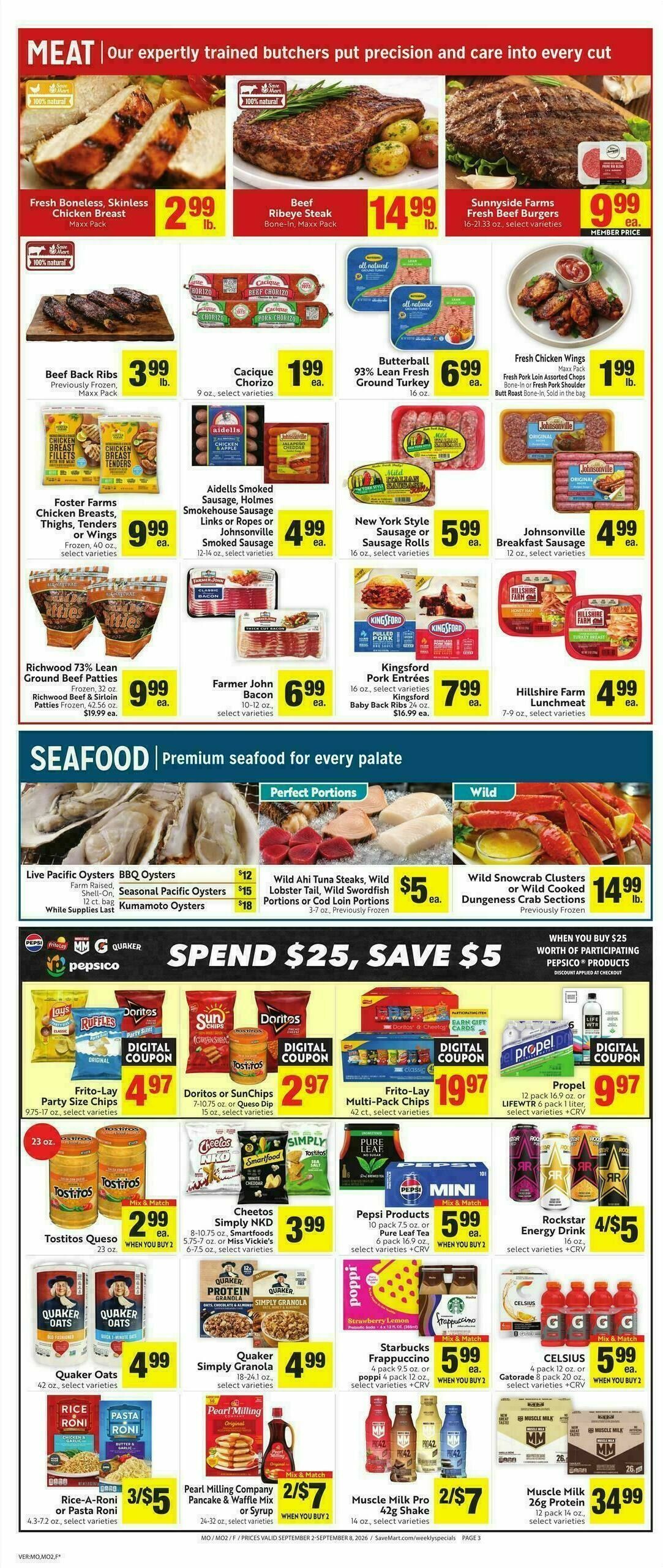 Save Mart Weekly Ad from September 2