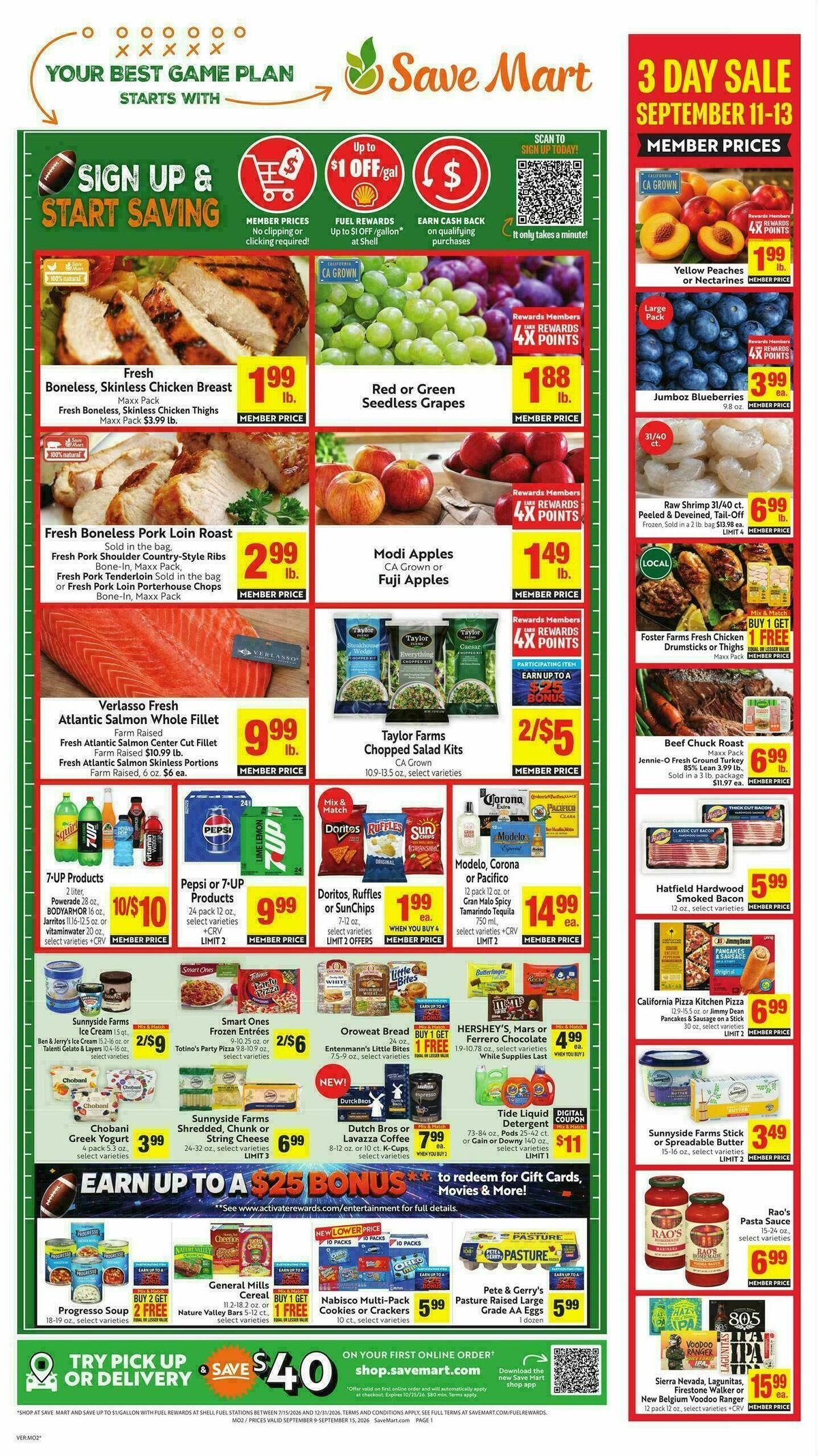 Save Mart Weekly Ad from September 9