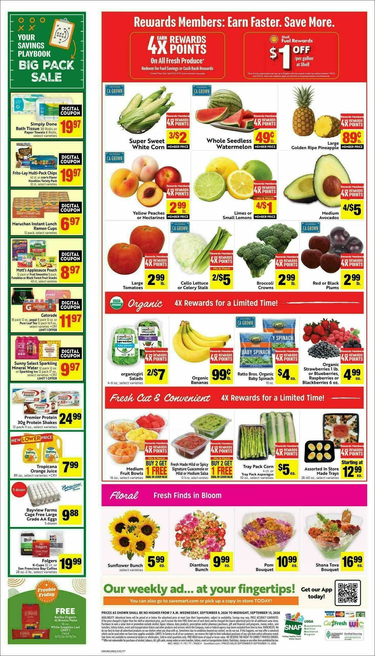 Save Mart Weekly Ad from September 9