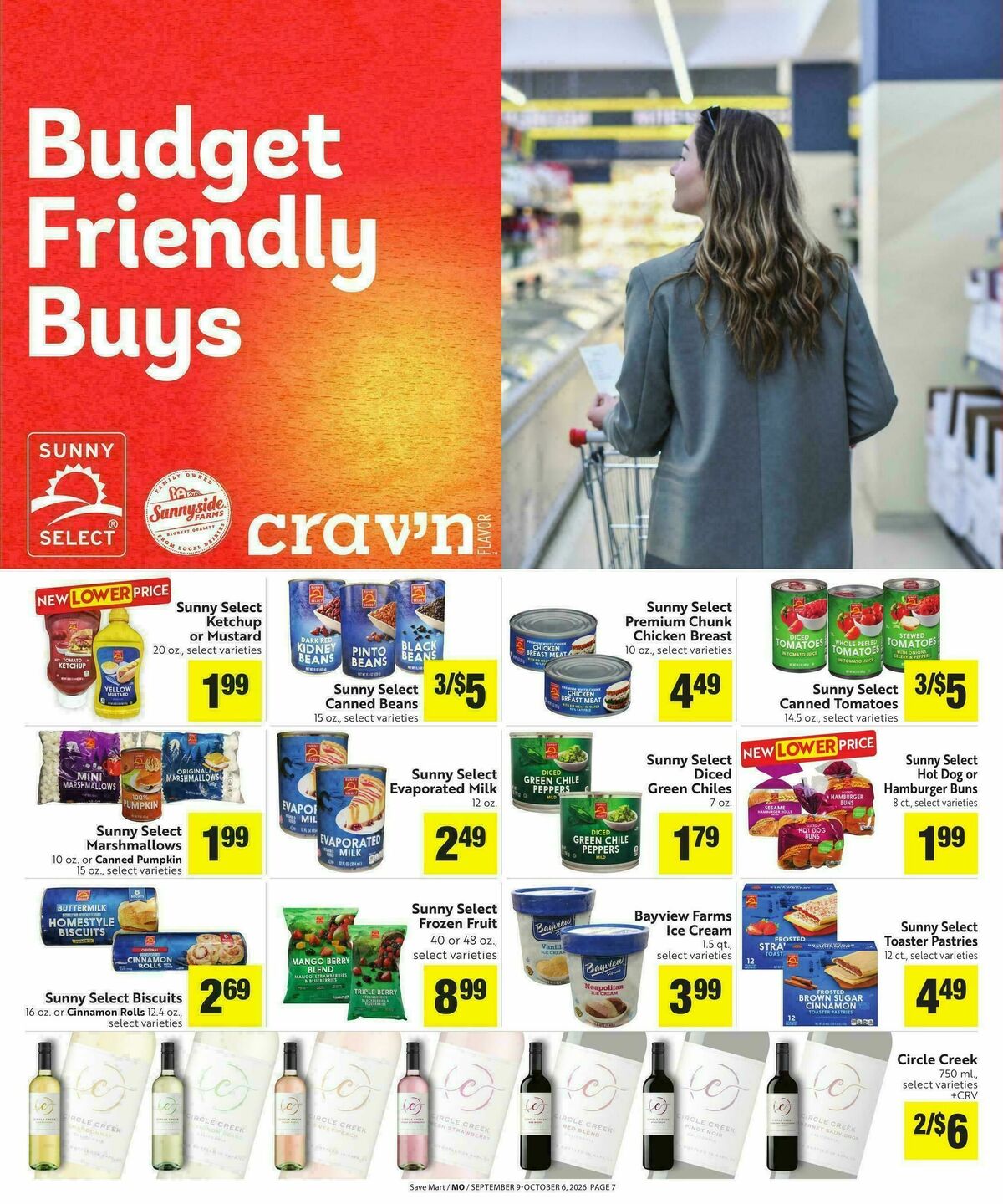 Save Mart Our Brands Weekly Ad from September 9