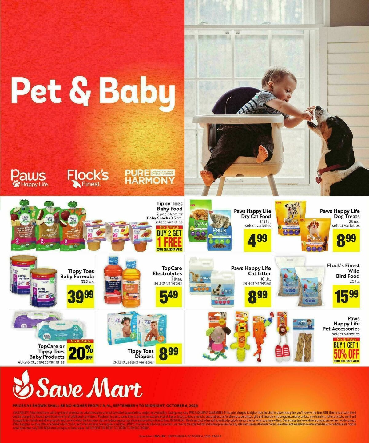 Save Mart Our Brands Weekly Ad from September 9
