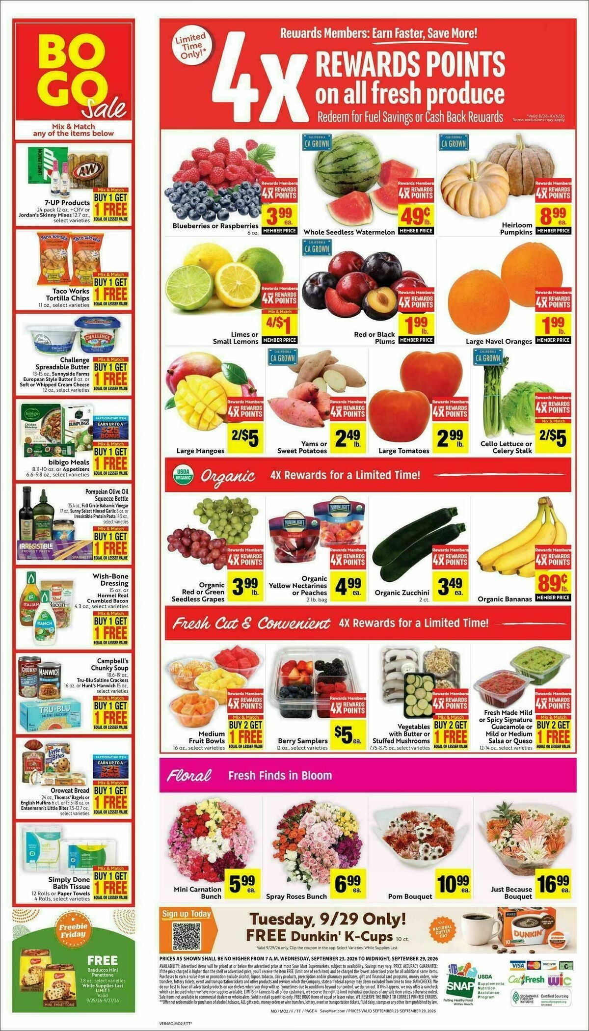 Save Mart Weekly Ad from September 23