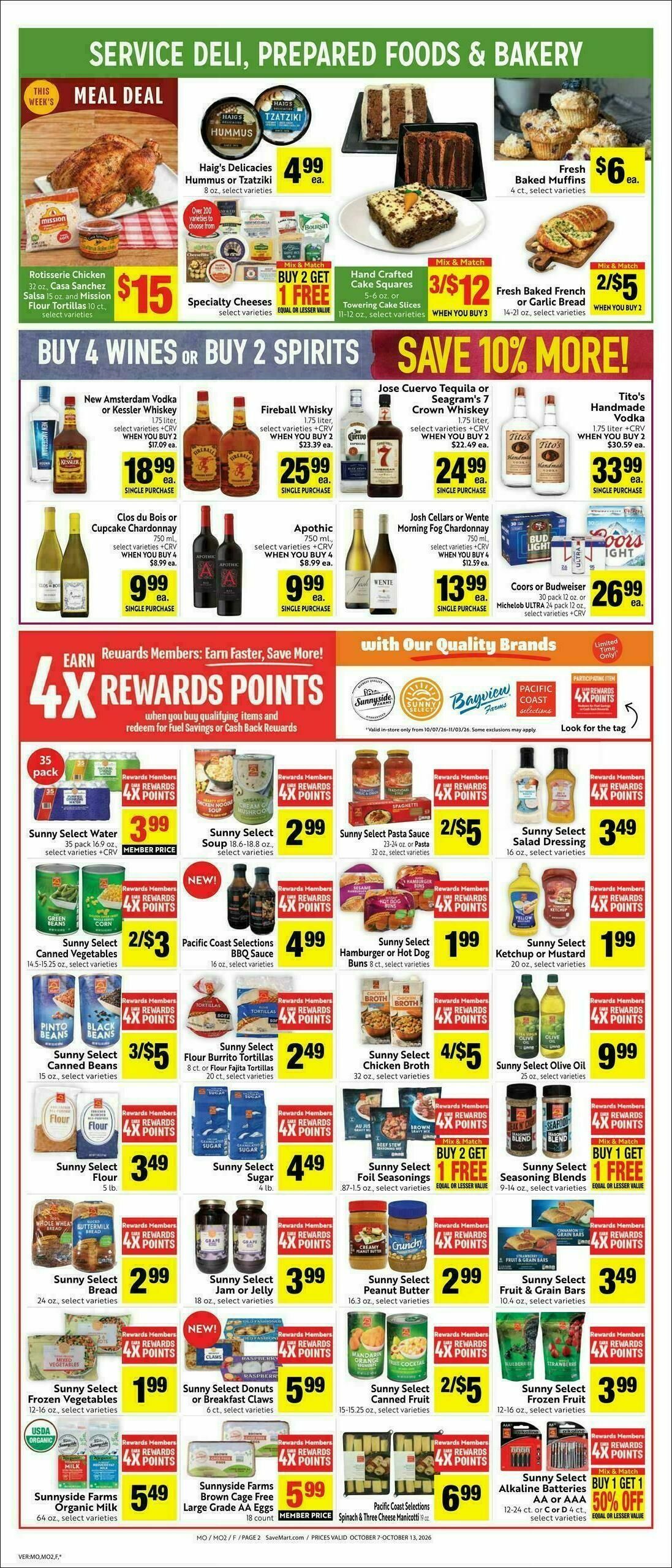 Save Mart Weekly Ad from October 7