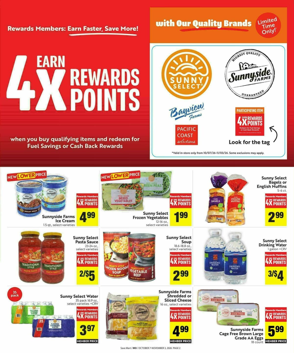 Save Mart Our Brands Weekly Ad from October 7