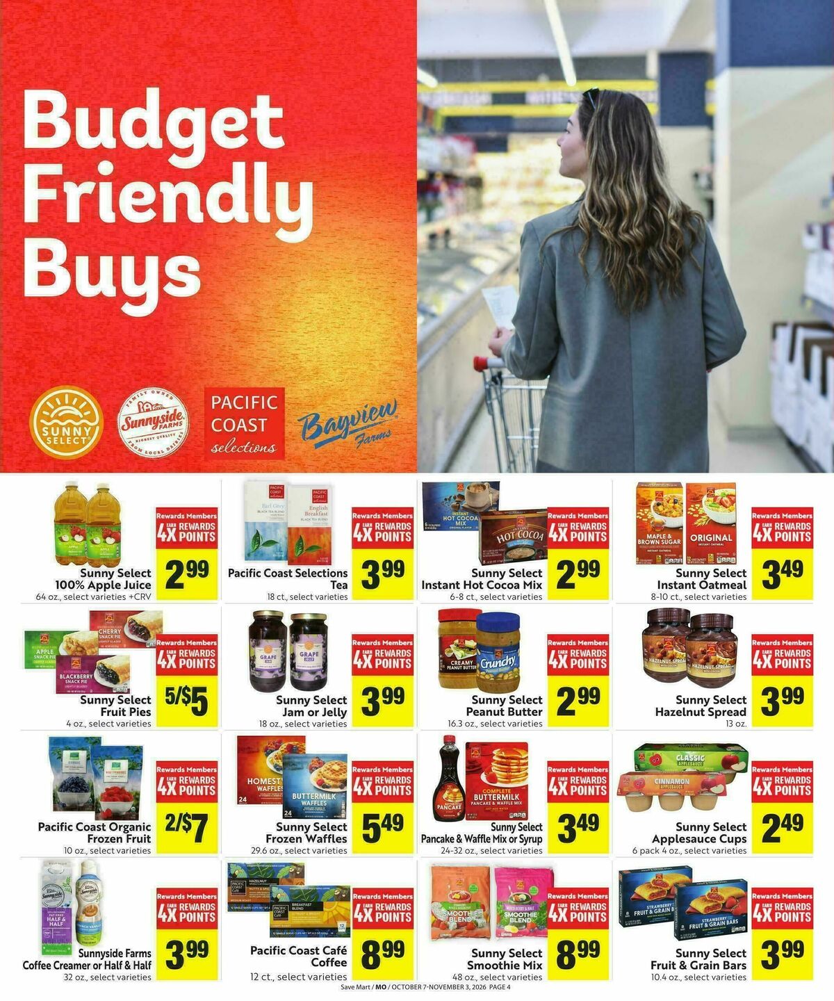 Save Mart Our Brands Weekly Ad from October 7