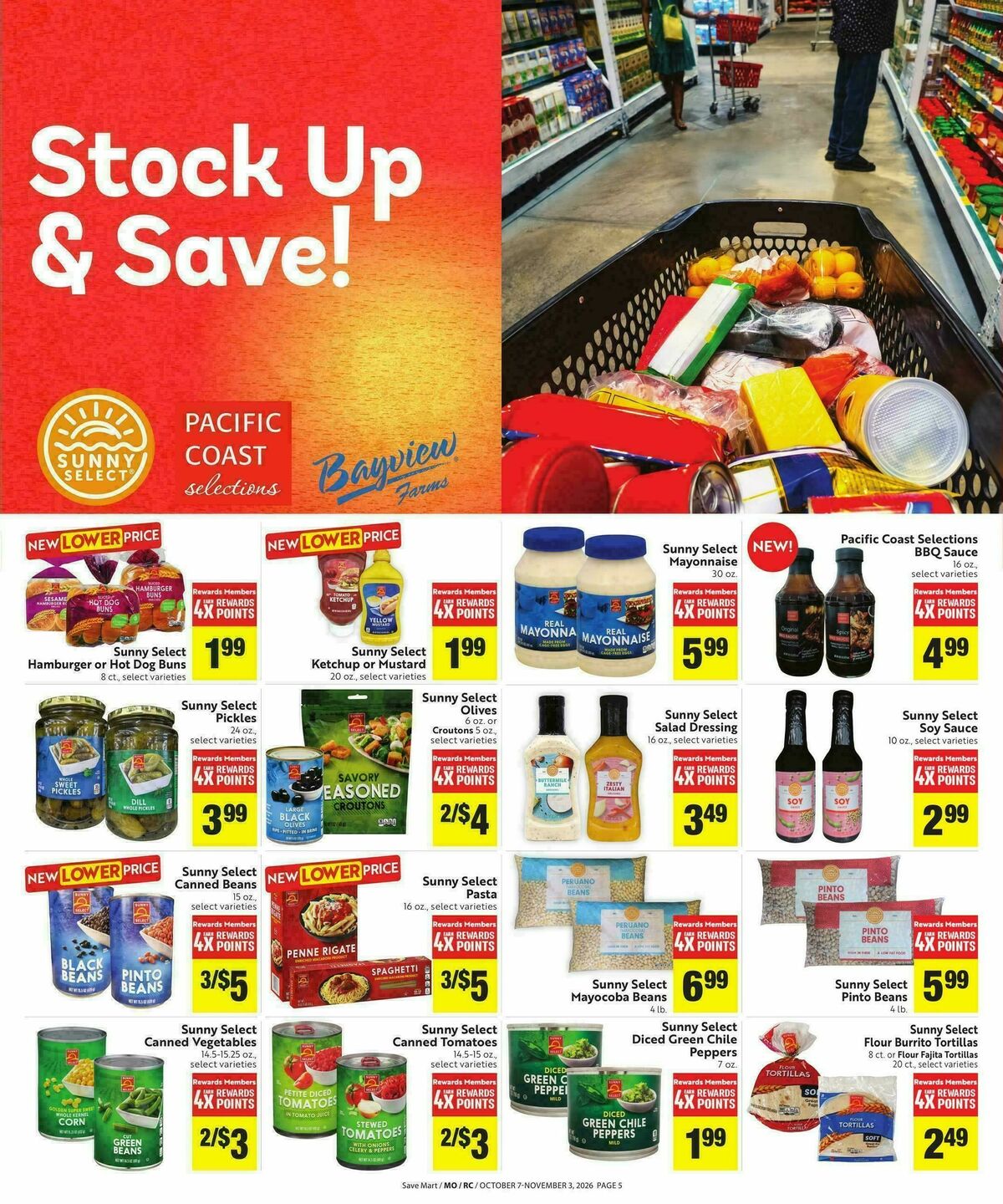 Save Mart Our Brands Weekly Ad from October 7
