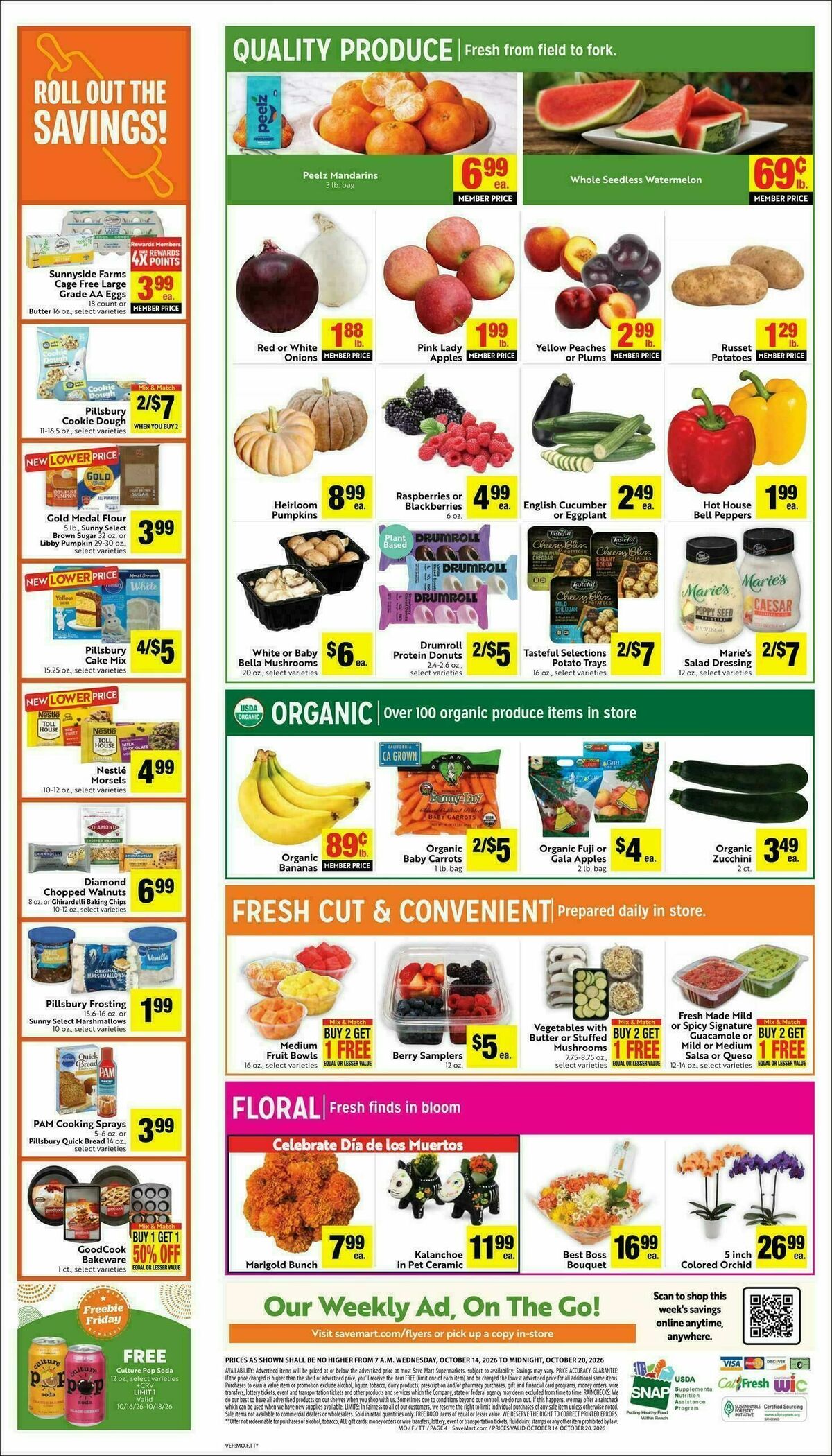 Save Mart Weekly Ad from October 14