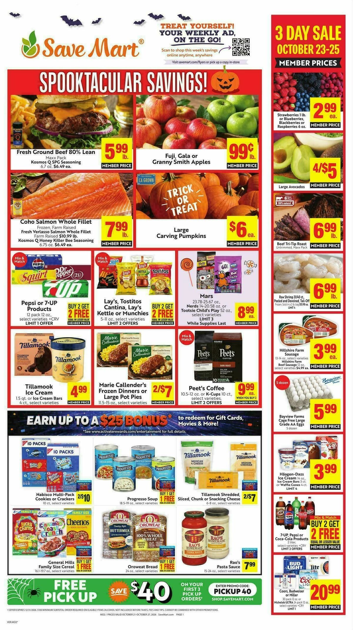 Save Mart Weekly Ad from October 21