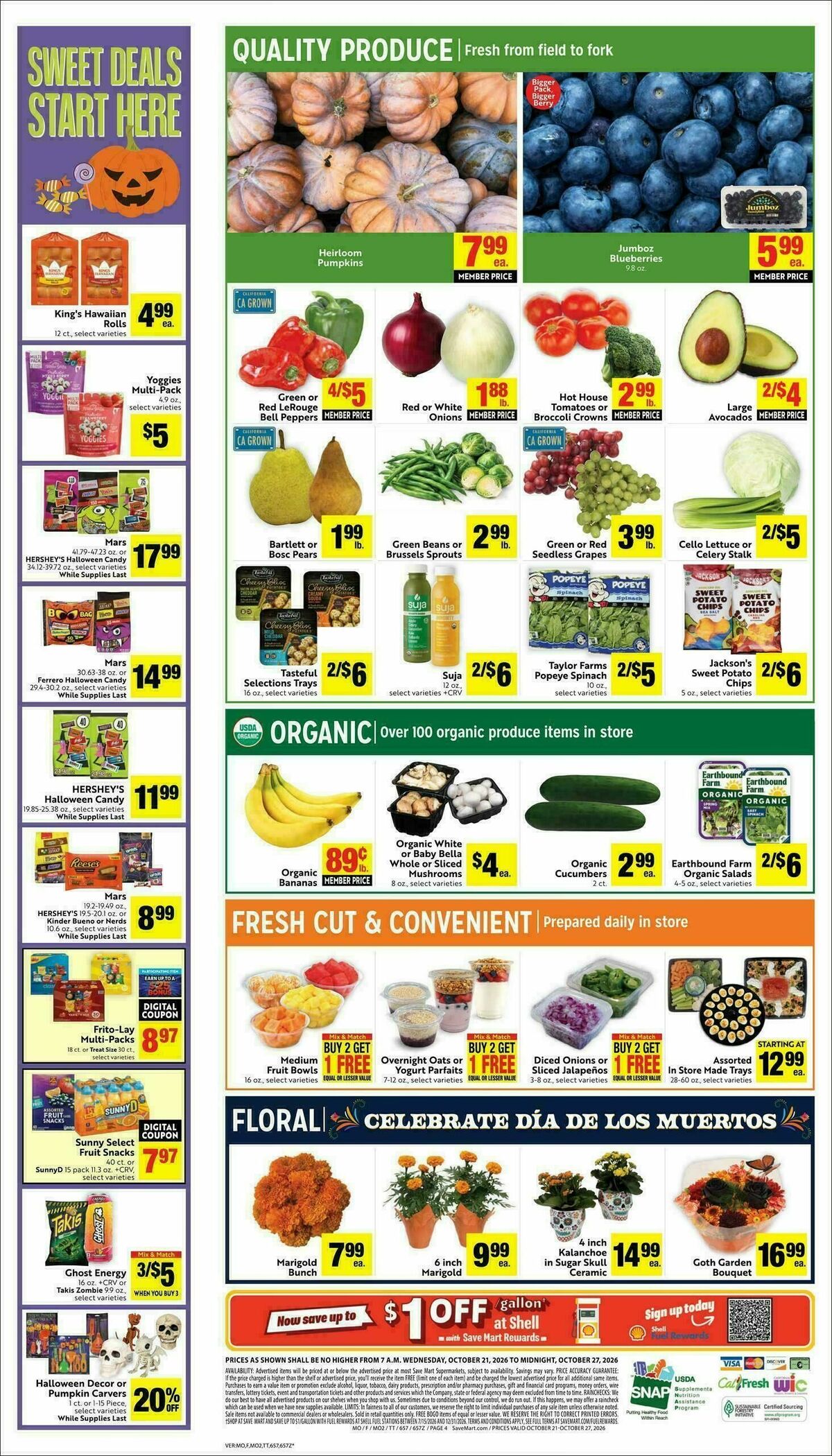 Save Mart Weekly Ad from October 21