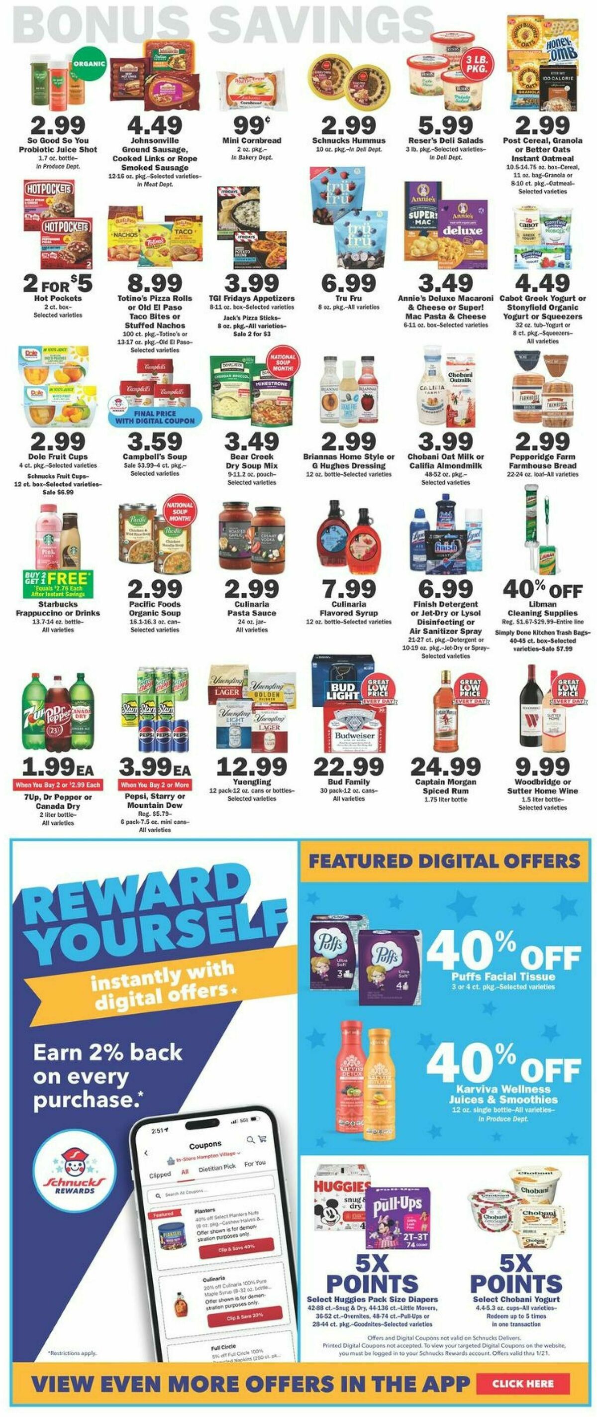 Schnucks Weekly Ad from January 15