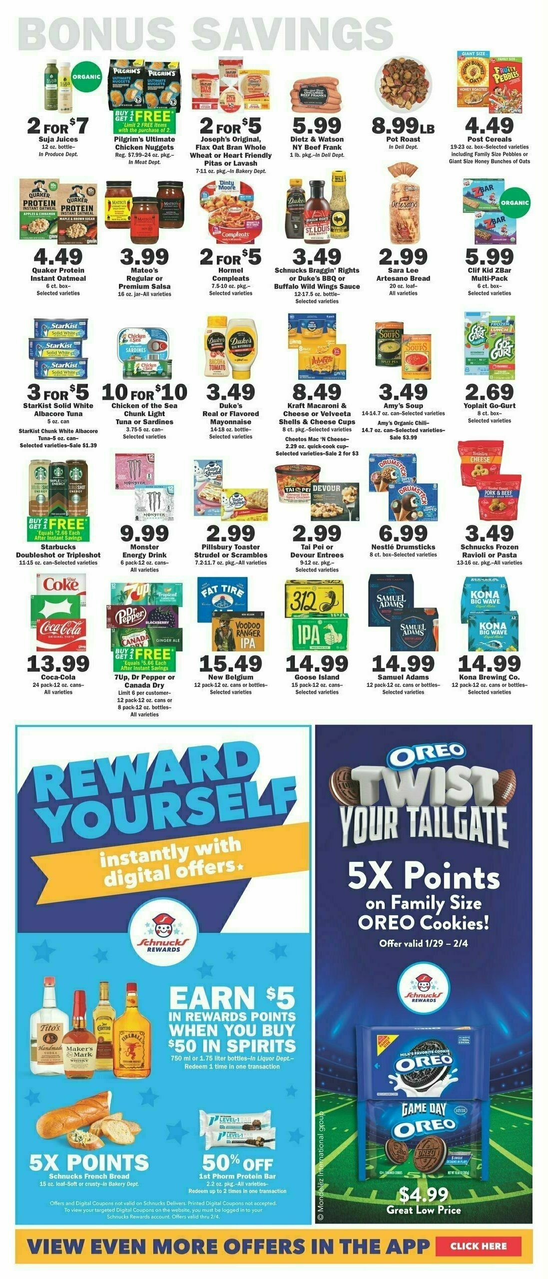 Schnucks Weekly Ad from January 29