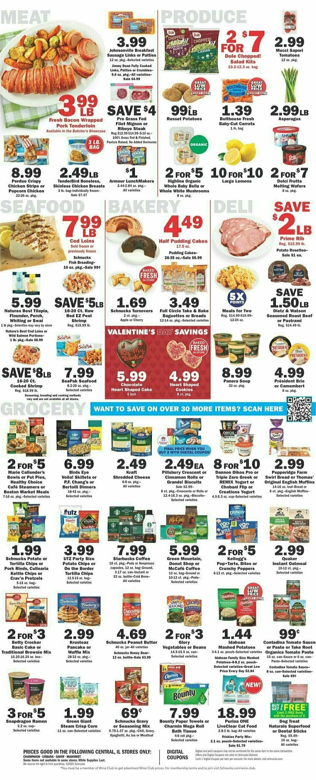 Schnucks Weekly Ad from February 12