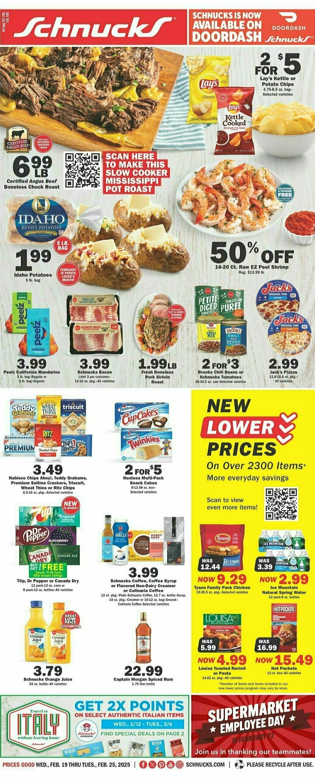 Schnucks Weekly Ad from February 19