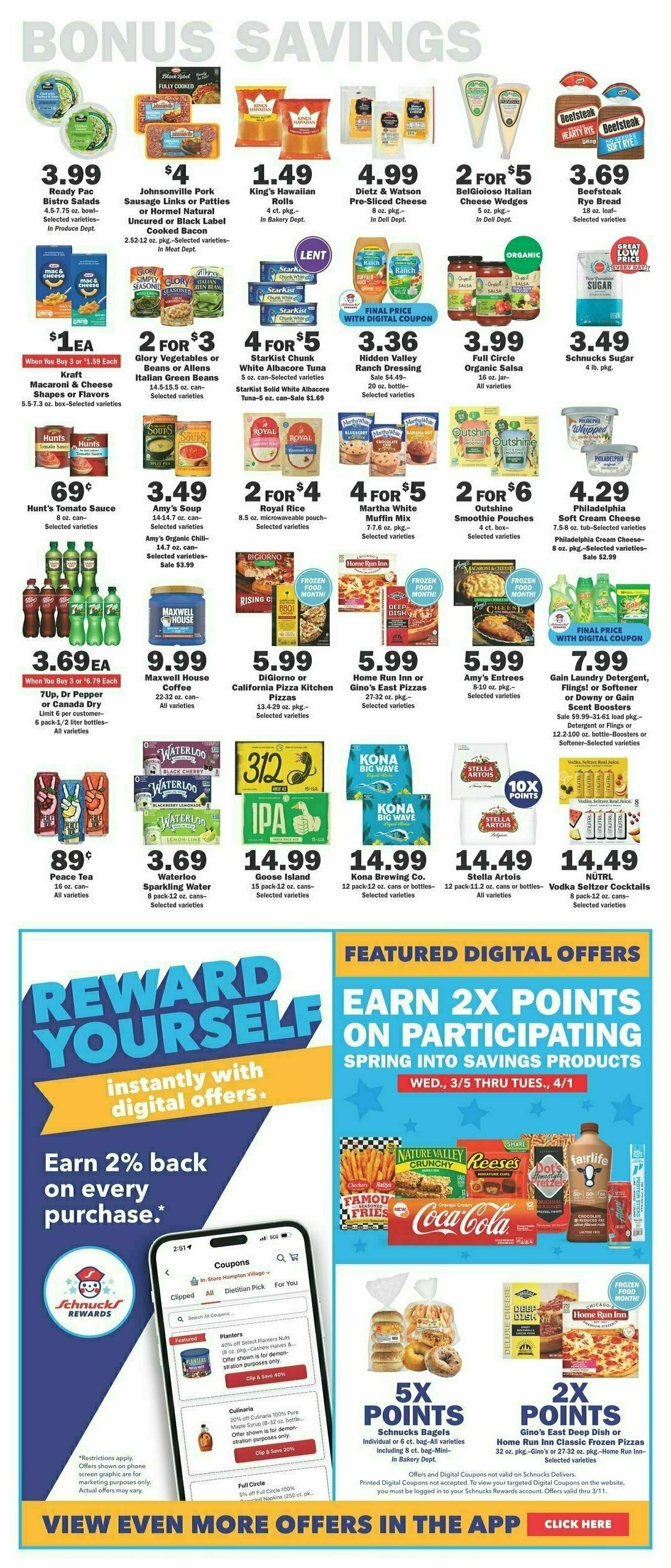 Schnucks Weekly Ad from March 5