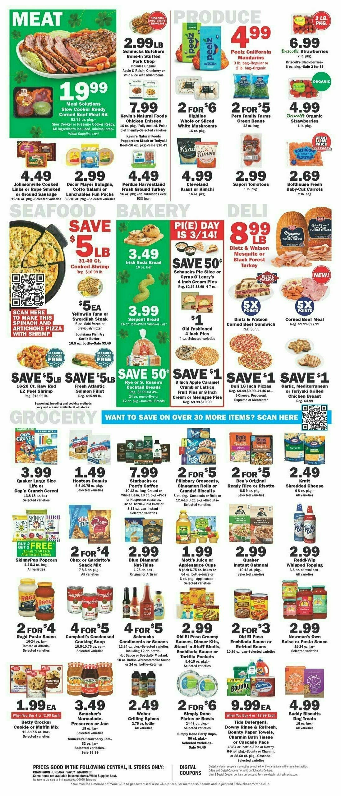 Schnucks Weekly Ad from March 12