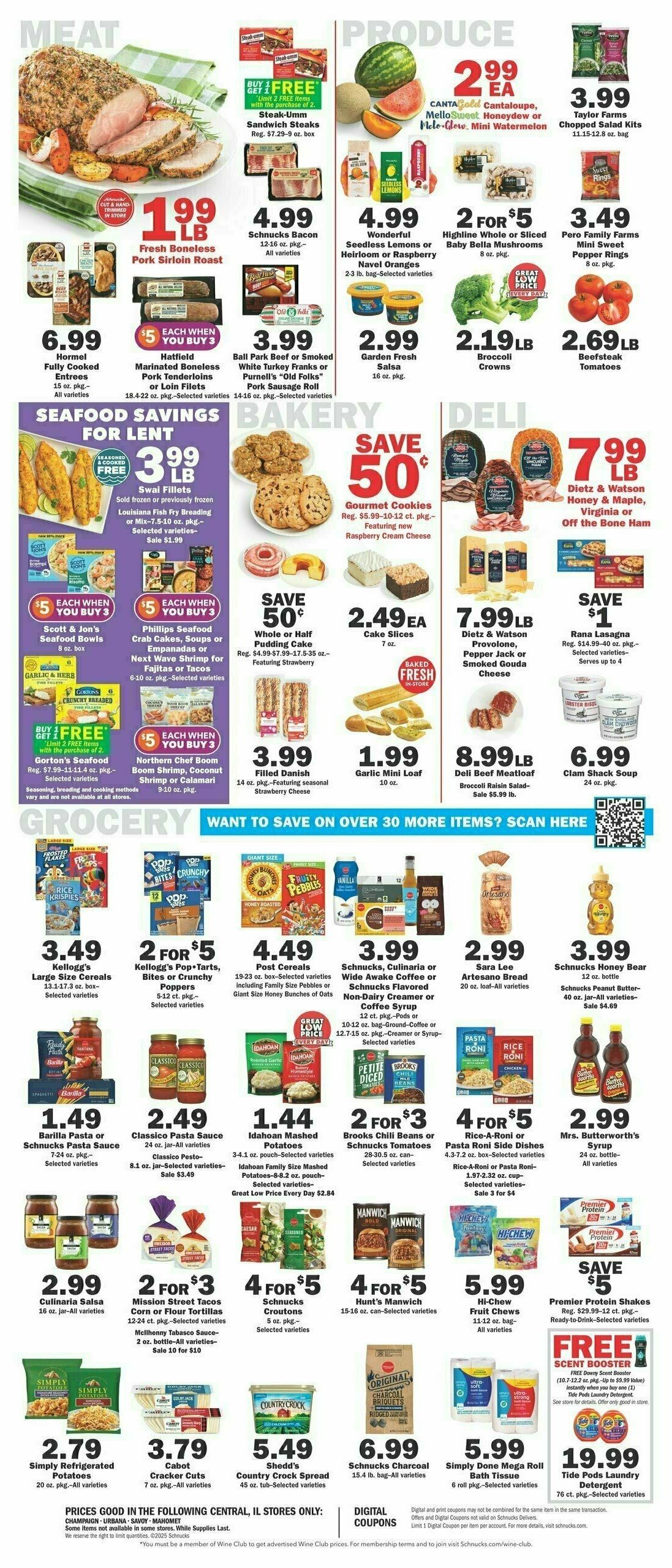 Schnucks Weekly Ad from March 19