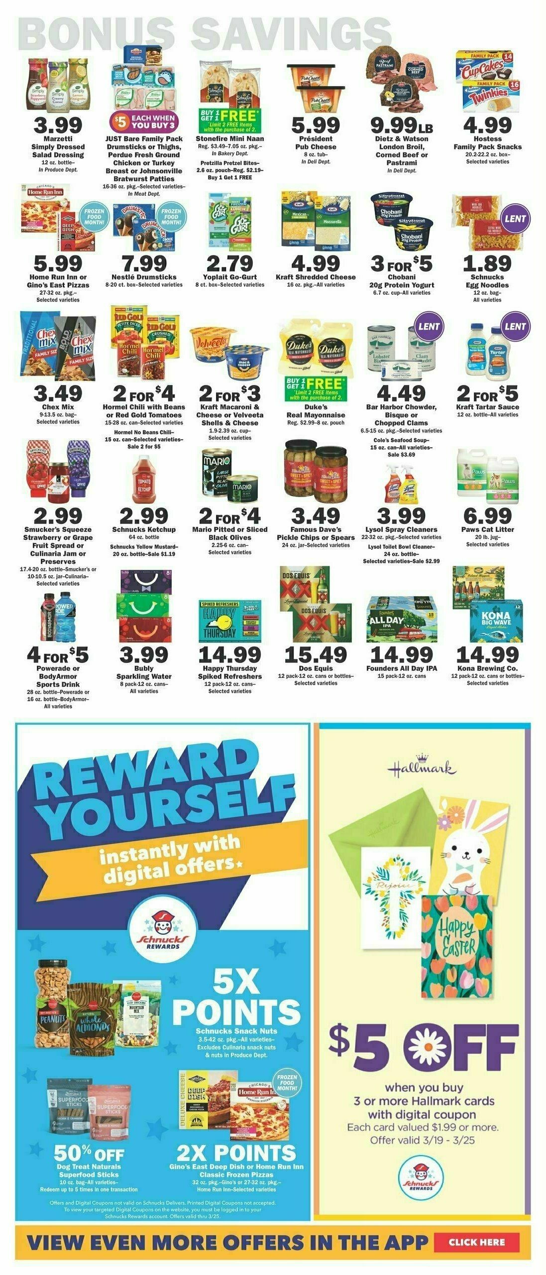 Schnucks Weekly Ad from March 19