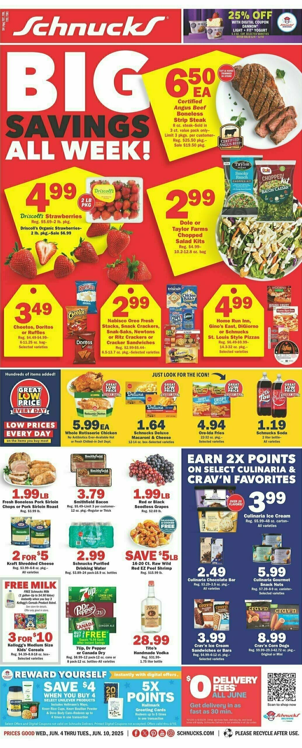 Schnucks Weekly Ad from June 4