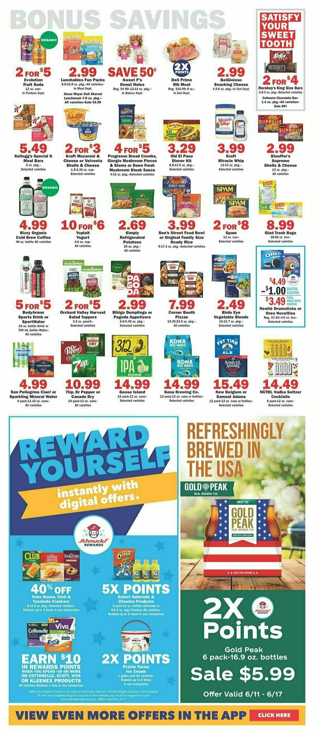 Schnucks Weekly Ad from June 11