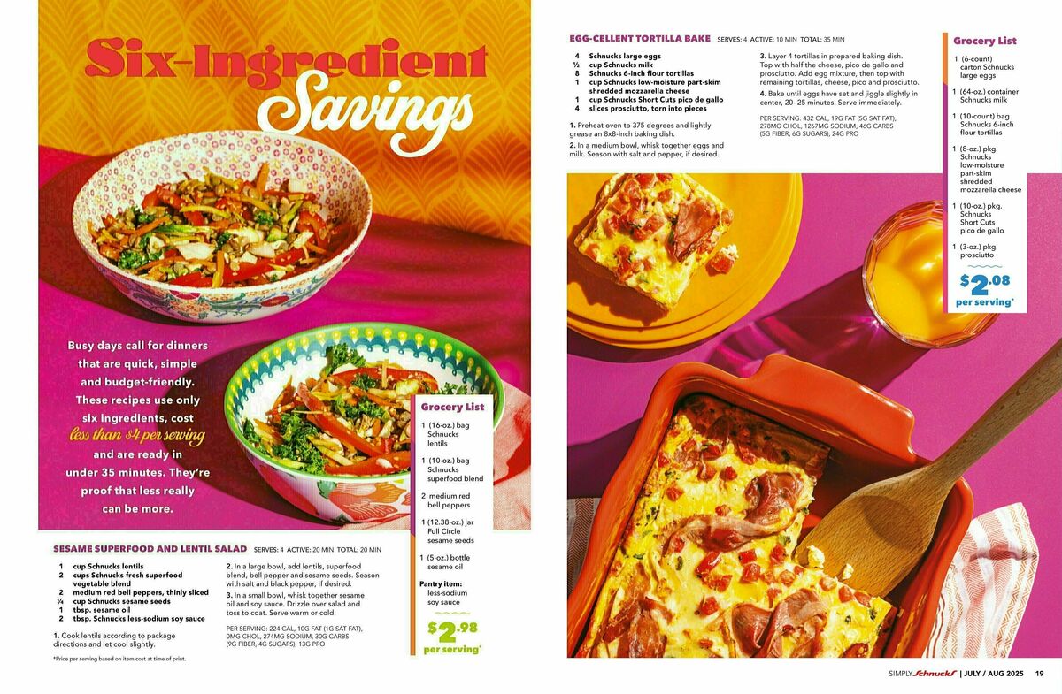 Schnucks Weekly Ad from July 1