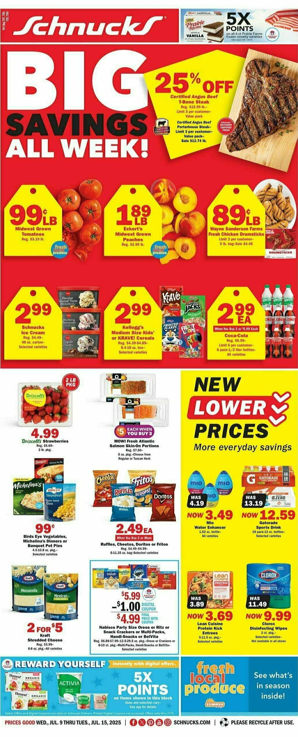 Schnucks Weekly Ad from July 9