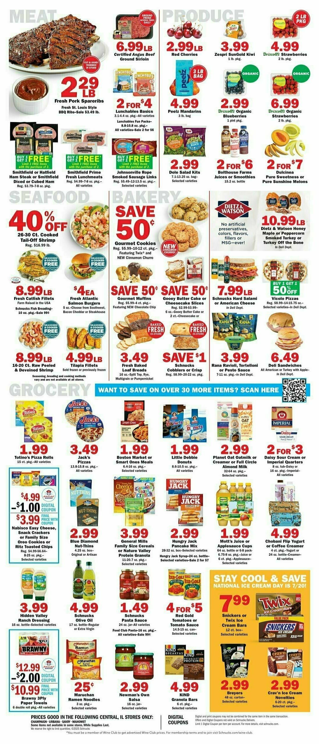 Schnucks Weekly Ad from July 16