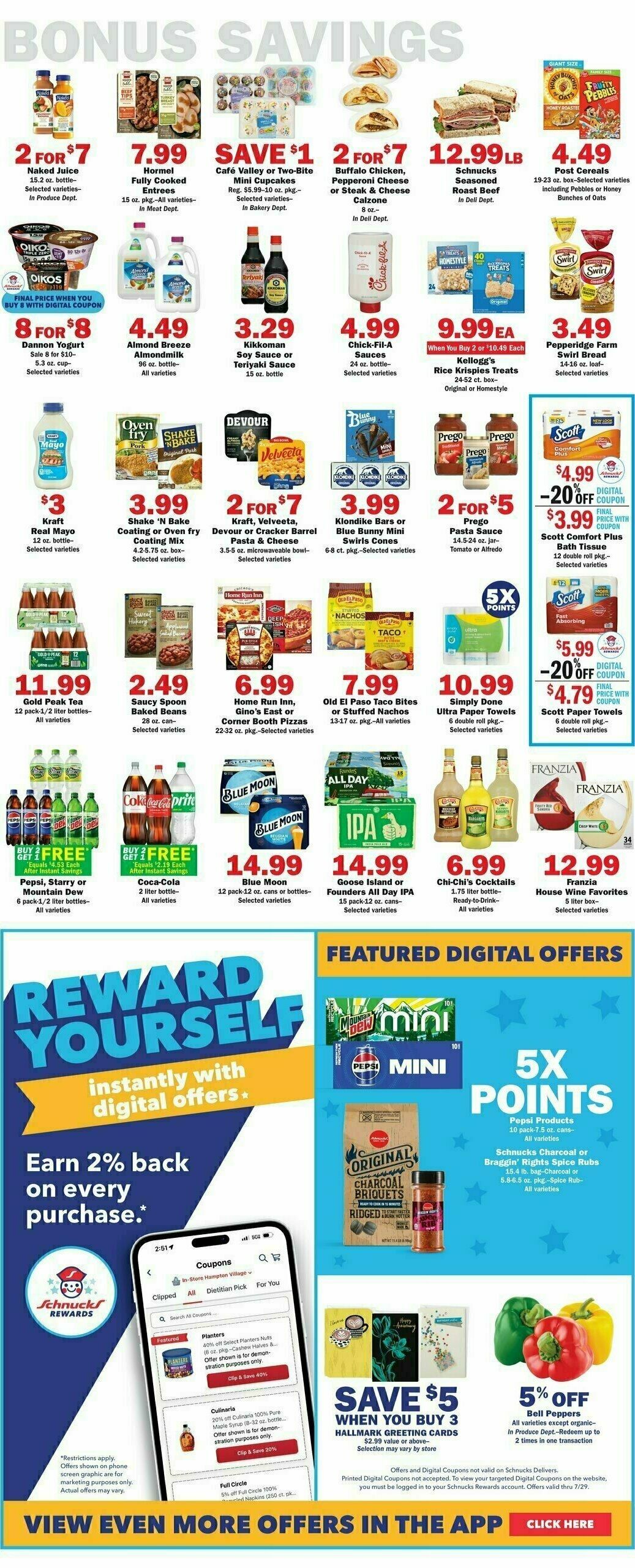 Schnucks Weekly Ad from July 23