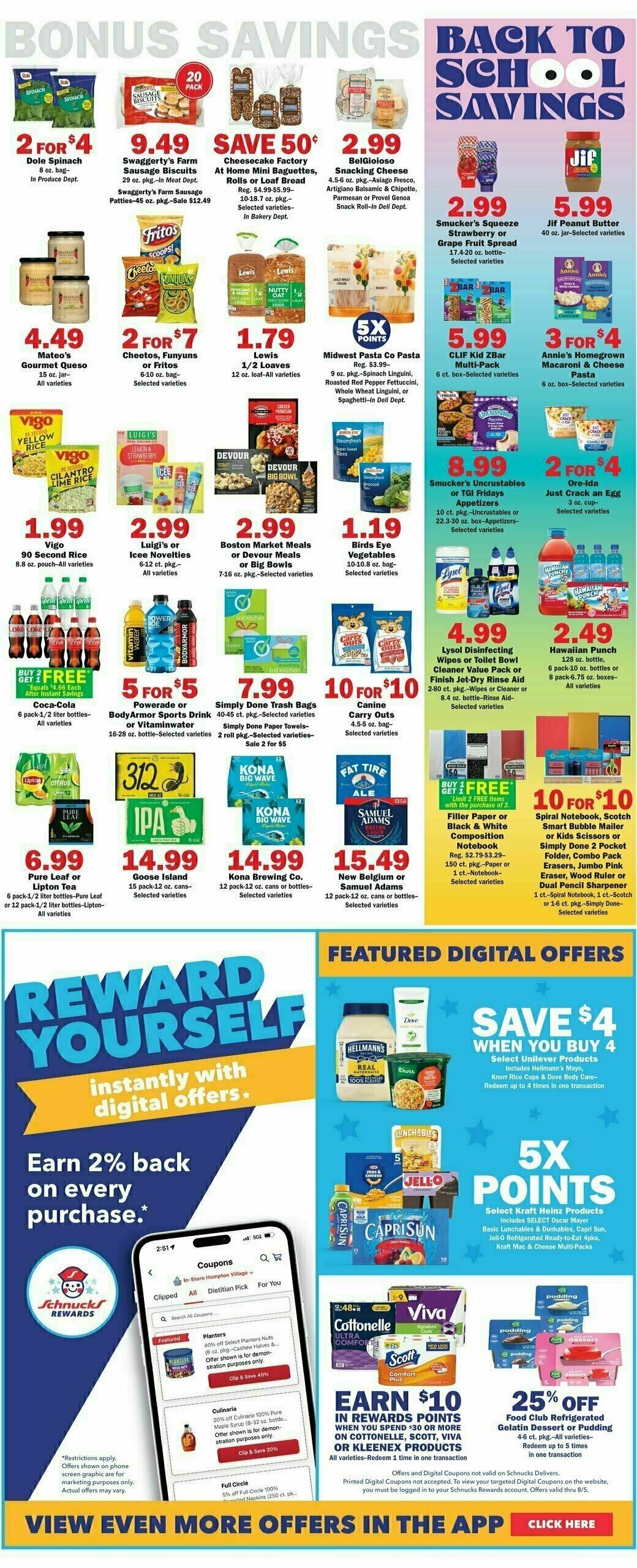 Schnucks Weekly Ad from July 30