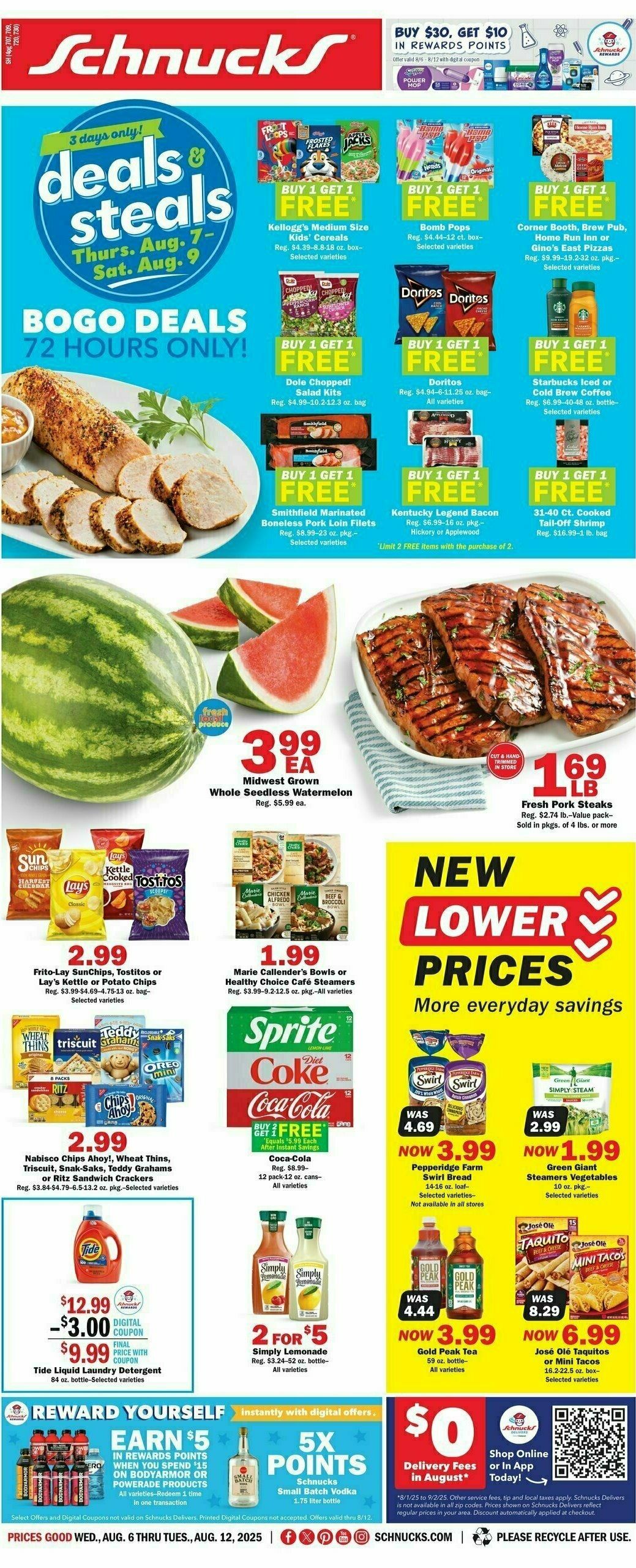 Schnucks Weekly Ad from August 6