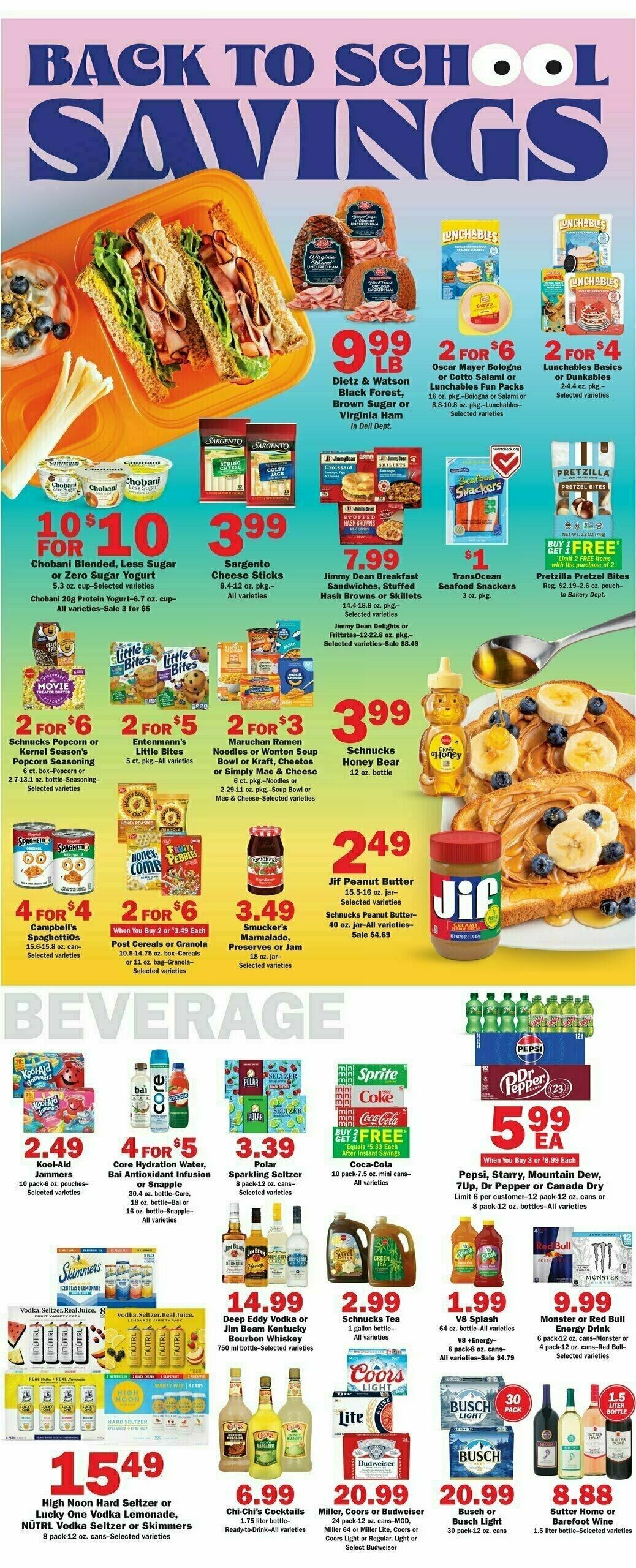 Schnucks Weekly Ad from August 6