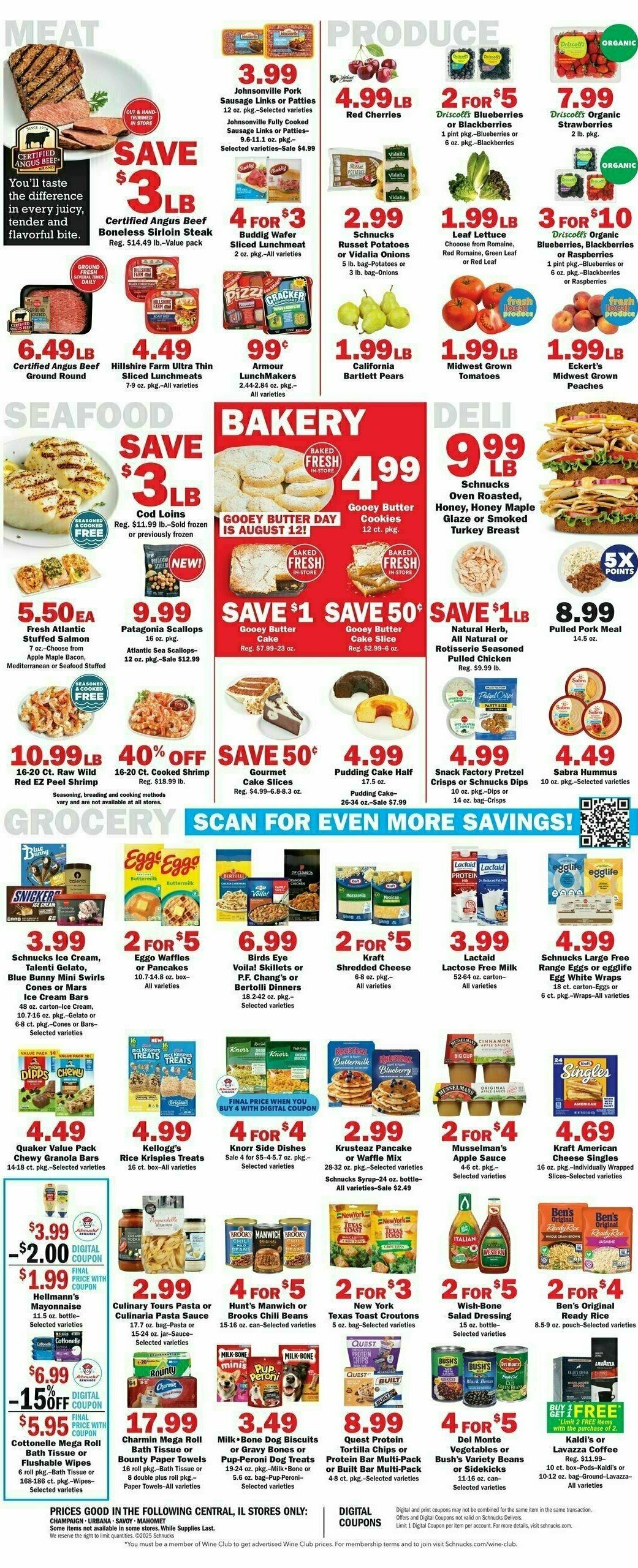 Schnucks Weekly Ad from August 6