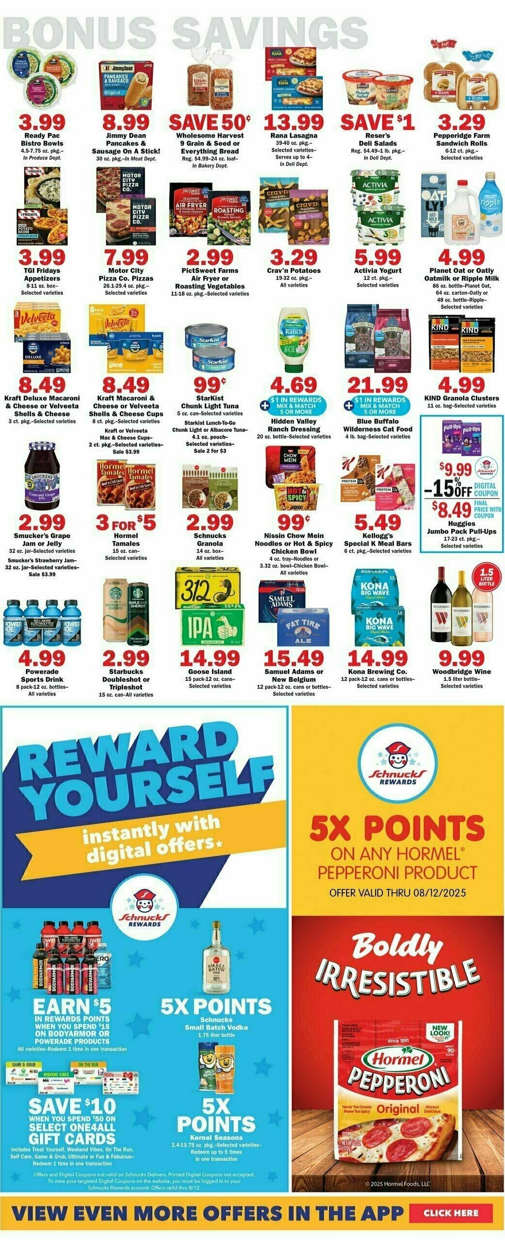 Schnucks Weekly Ad from August 6