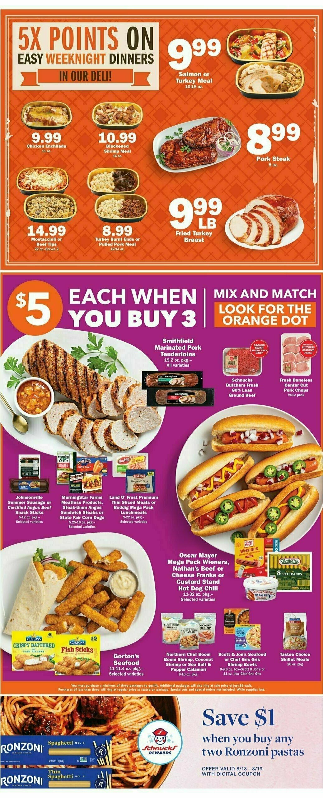 Schnucks Weekly Ad from August 13