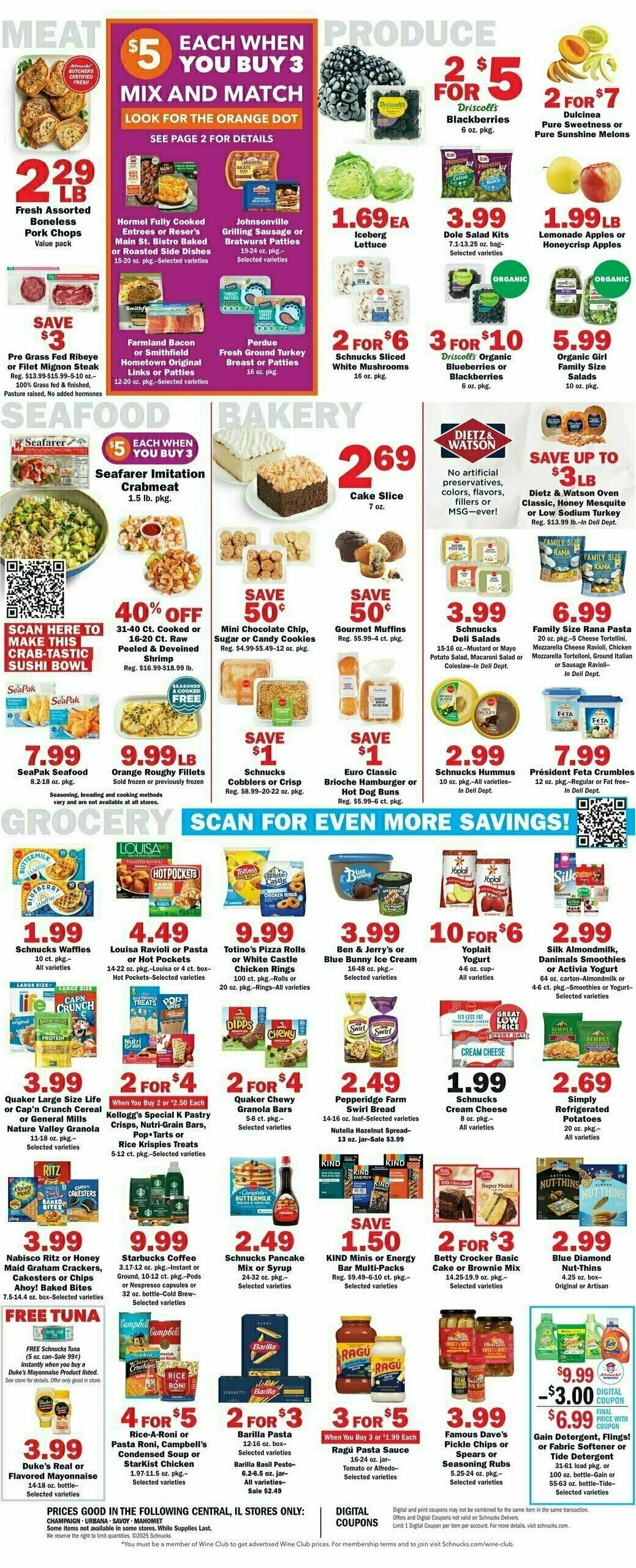 Schnucks Weekly Ad from August 13