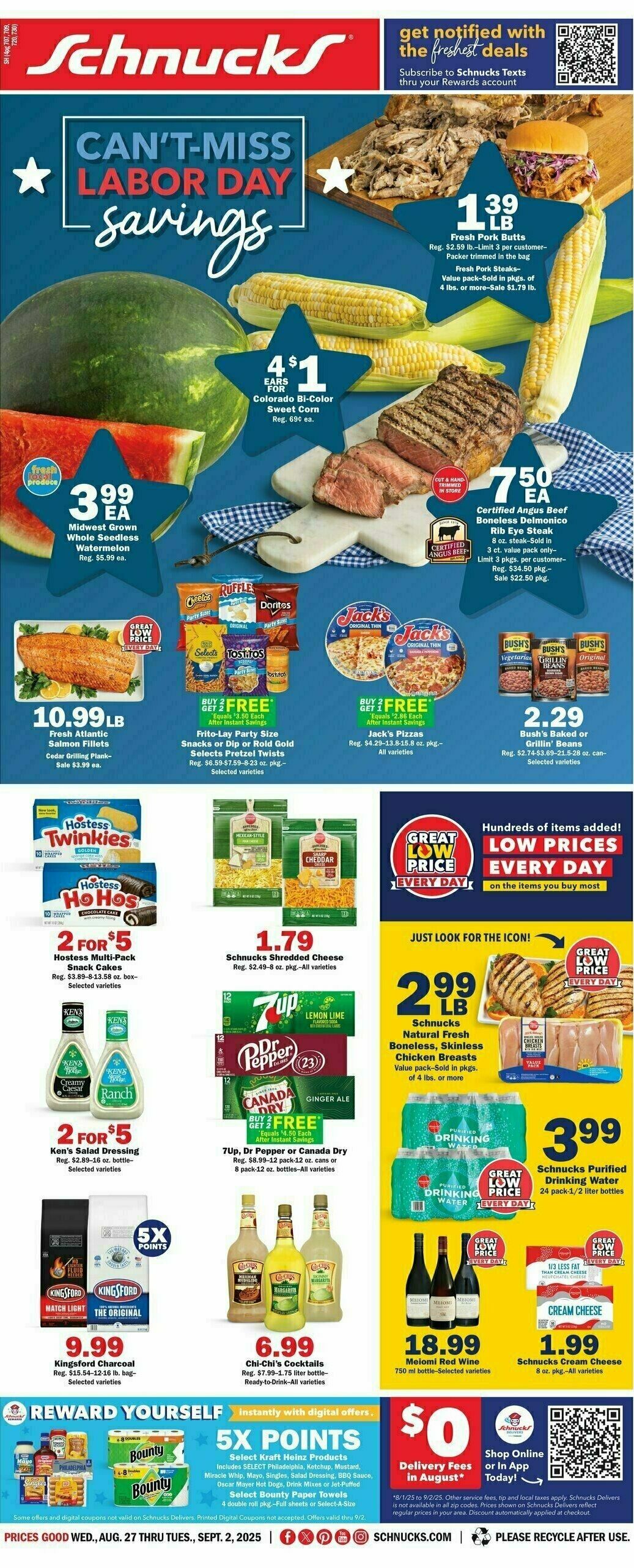 Schnucks Weekly Ad from August 27