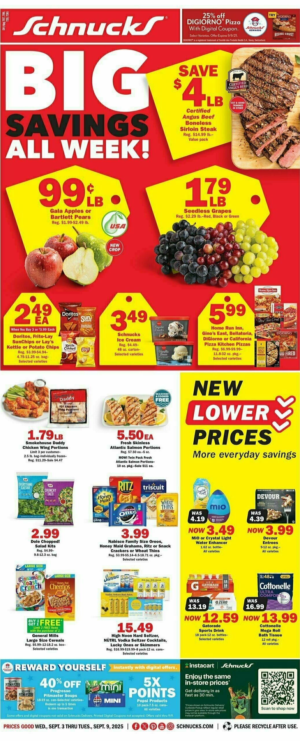 Schnucks Weekly Ad from September 3