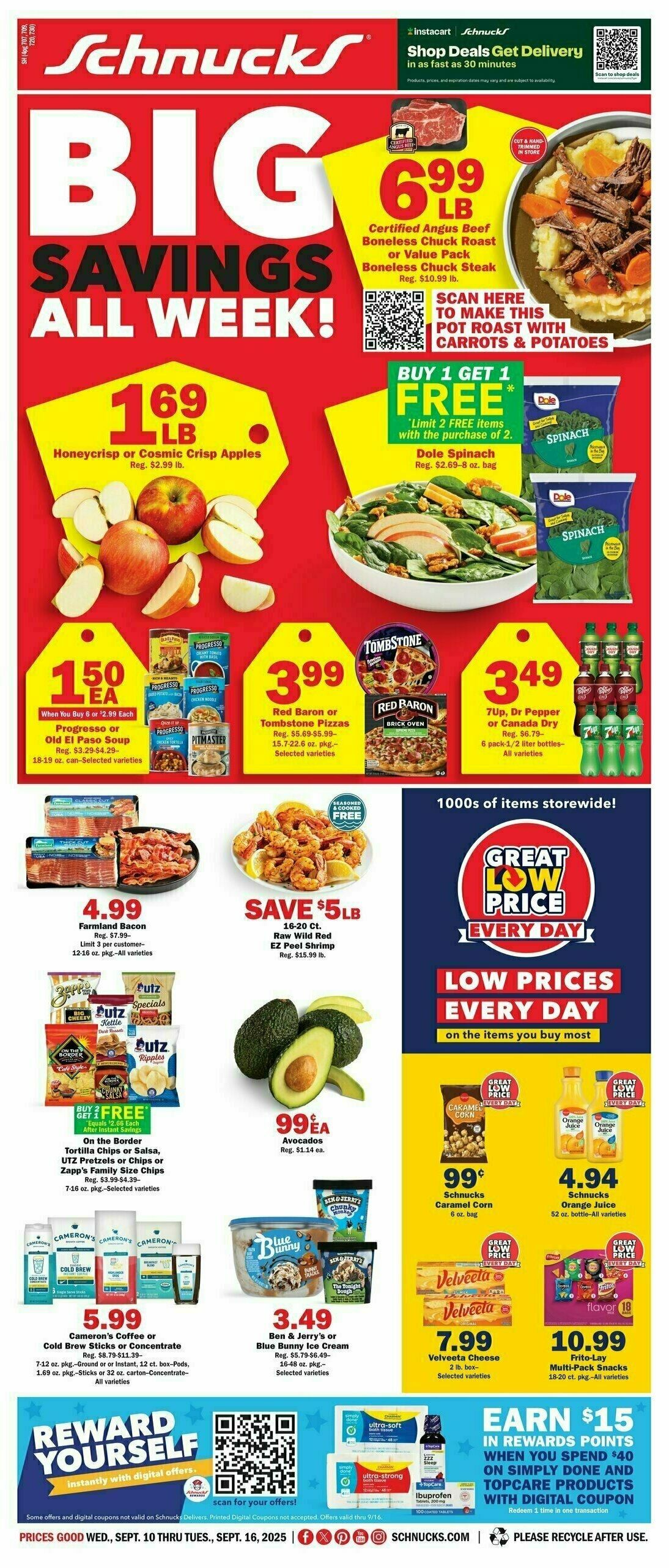 Schnucks Weekly Ad from September 10