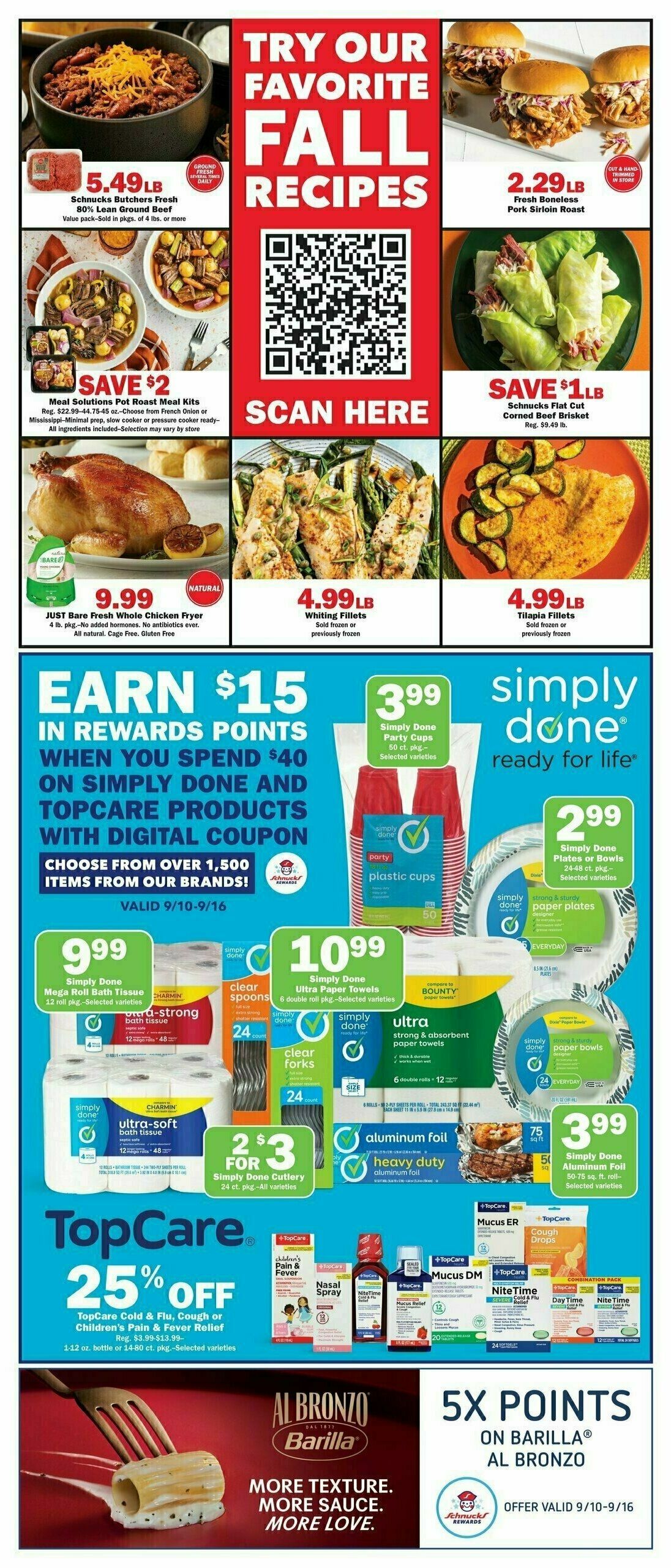 Schnucks Weekly Ad from September 10