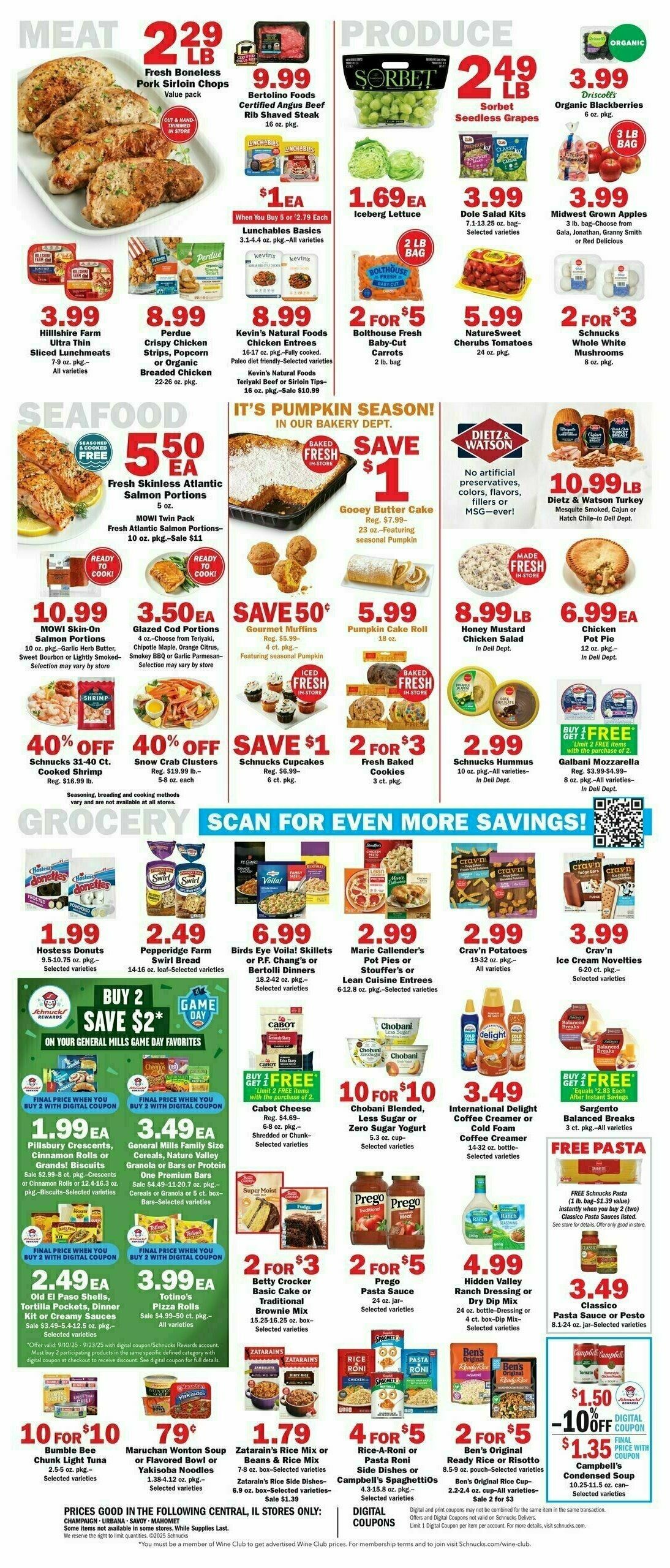 Schnucks Weekly Ad from September 10