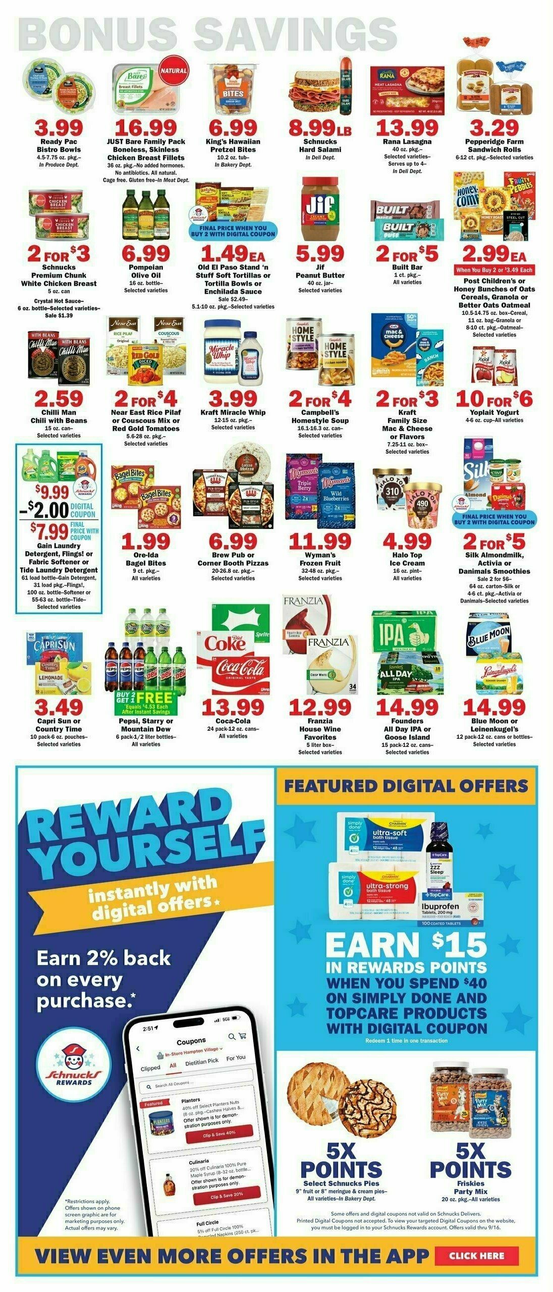 Schnucks Weekly Ad from September 10