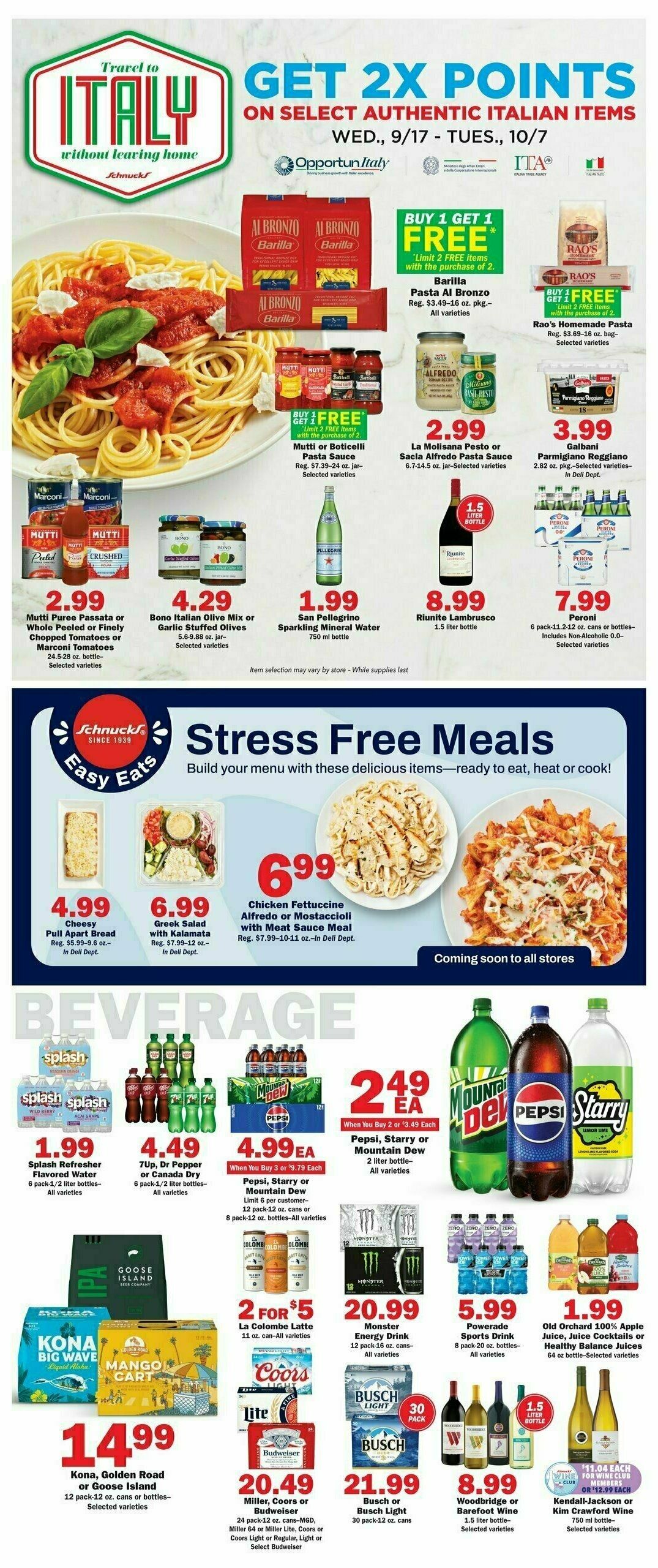 Schnucks Weekly Ad from September 17