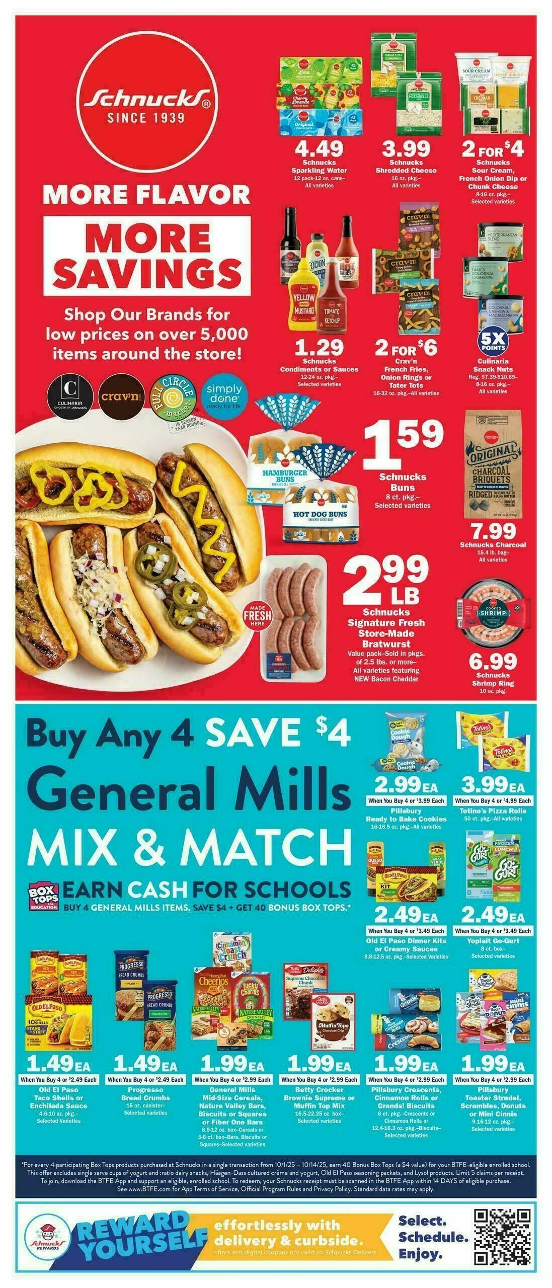 Schnucks Weekly Ad from October 1