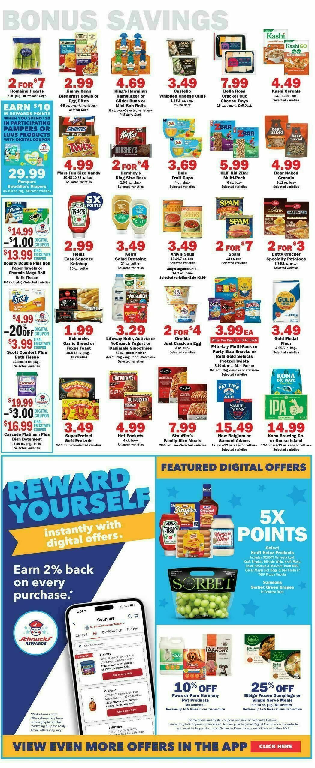 Schnucks Weekly Ad from October 1