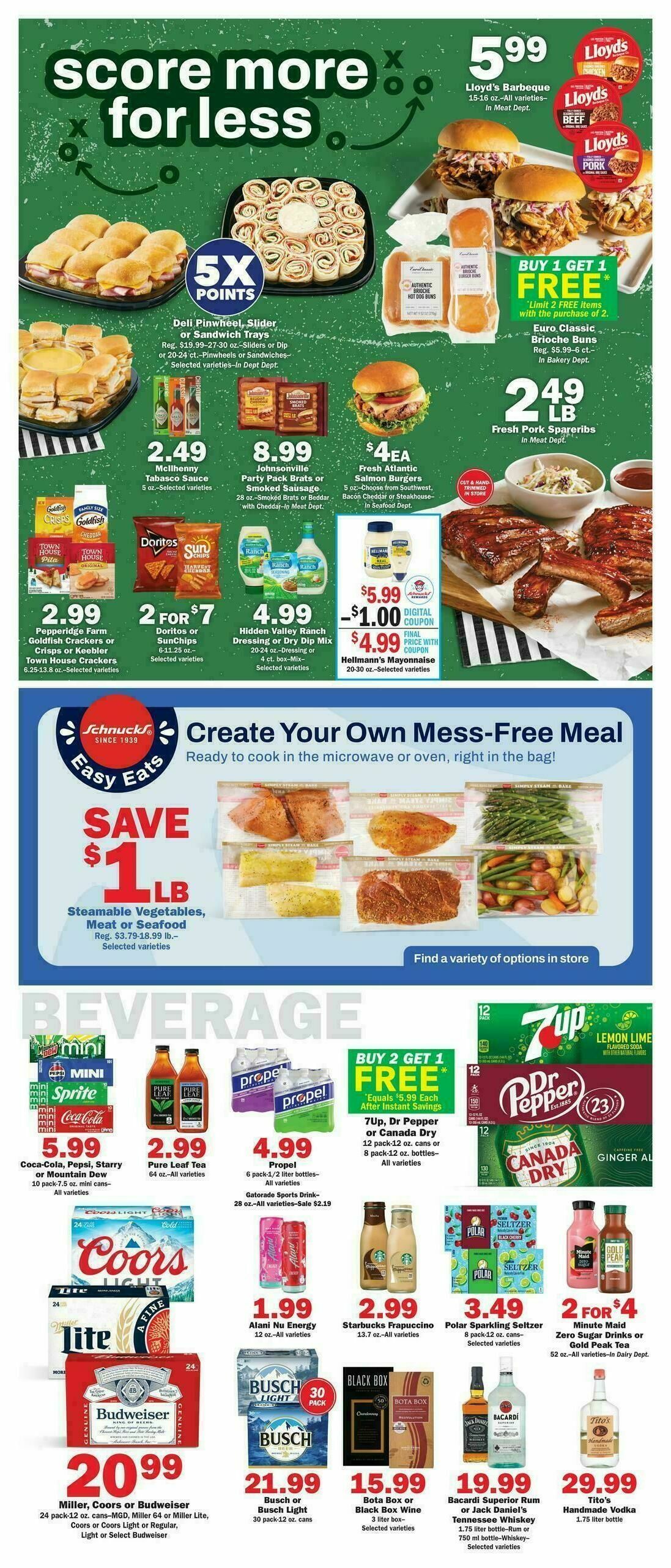 Schnucks Weekly Ad from October 8